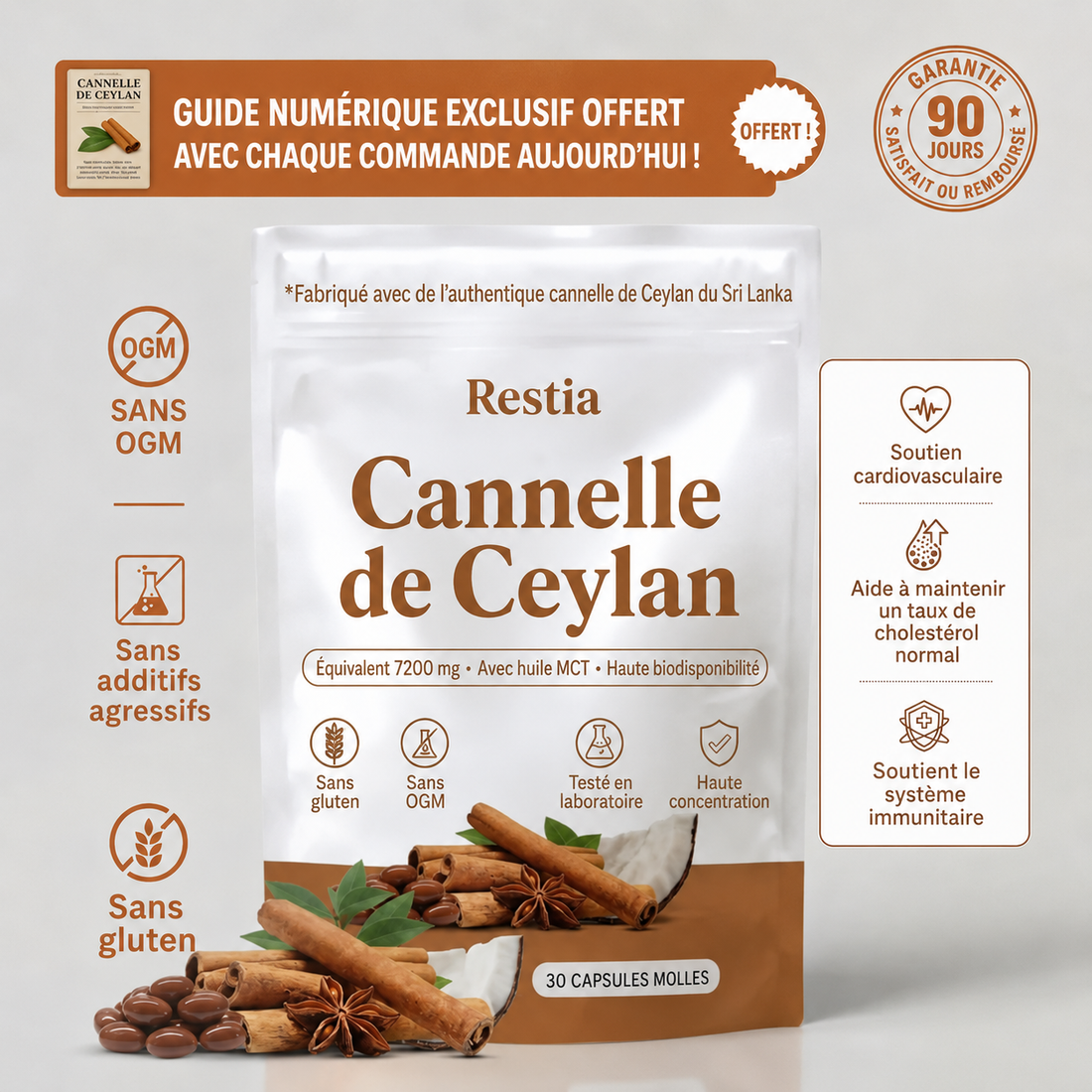 Cannelle de Ceylan Metabolae