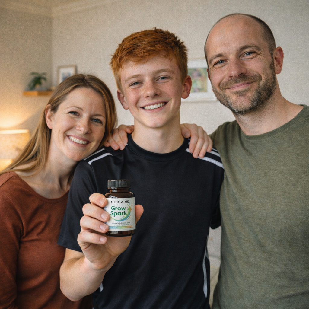 Family holding Grow Spark